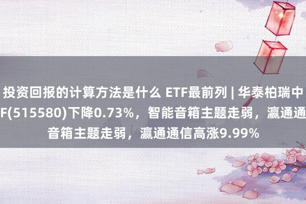 投资回报的计算方法是什么 ETF最前列 | 华泰柏瑞中证科技100ETF(515580)下降0.73%，智能音箱主题走弱，瀛通通信高涨9.99%