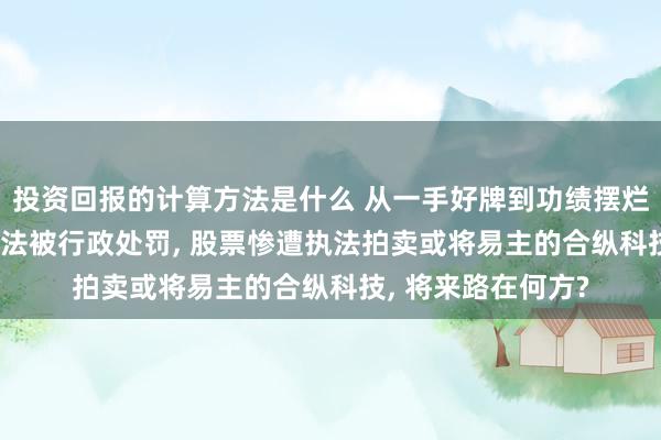 投资回报的计算方法是什么 从一手好牌到功绩摆烂, 实控东说念